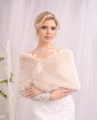 wedding stole, evening stole